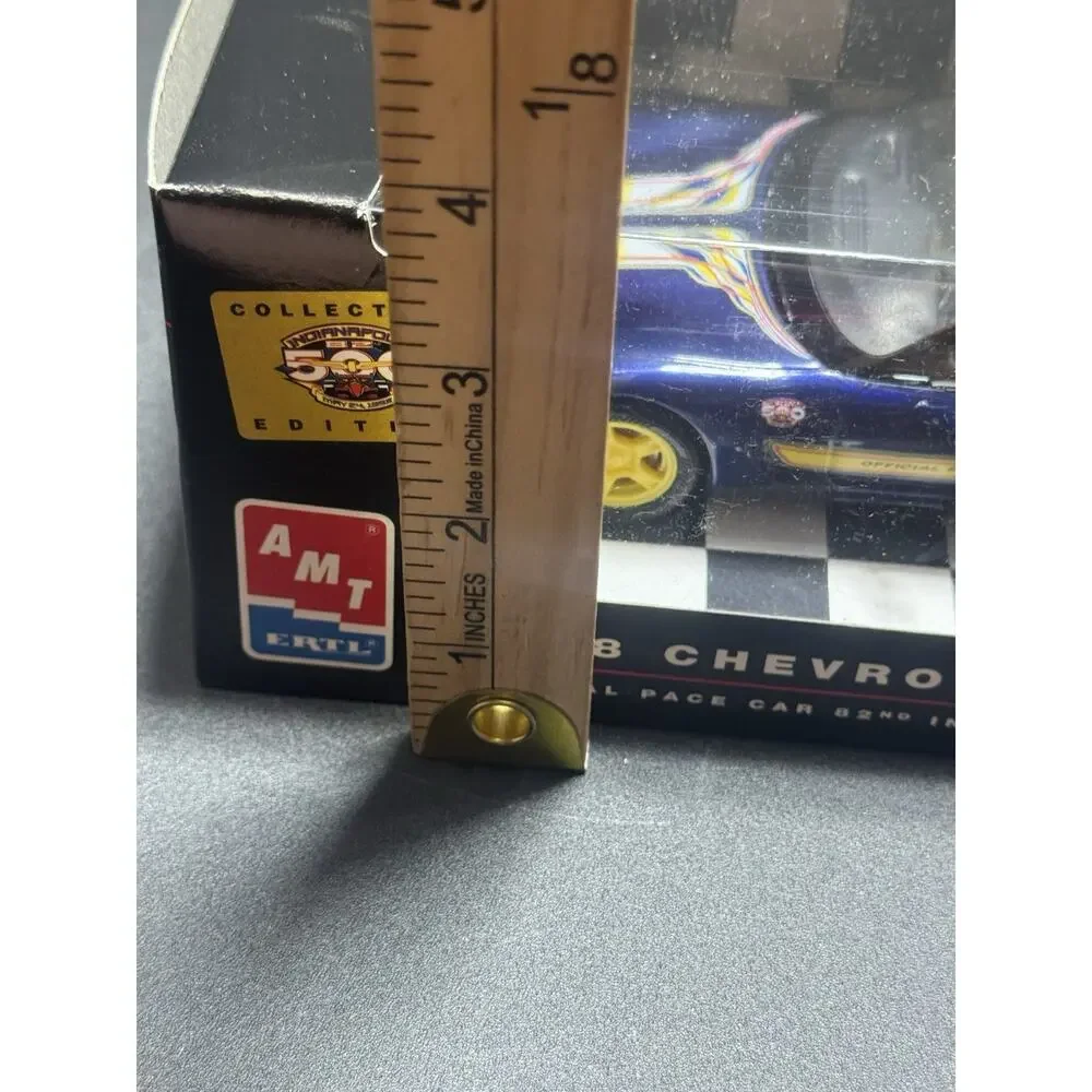 NIB 1998 CHEVROLET CORVETTE PACE CAR INDIANAPOLIS 500 1/24 FRANKLIN MINT